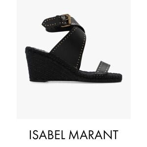 Isabel Marant Iriane Wedge Slides NWOT